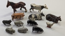 Vintage Lead Metal Farm