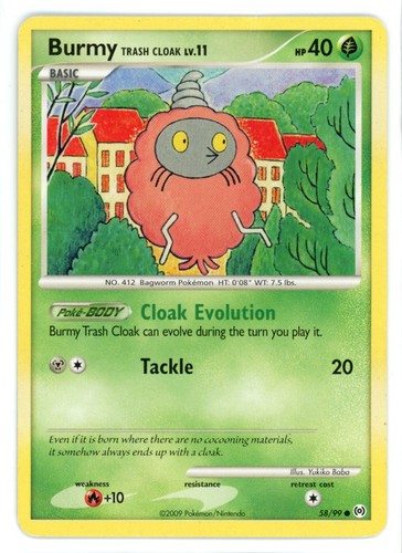 Burmy trash cloak arceus - burmy,