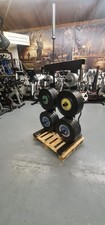 292 KG ESP TOTAL Freedom Bumper Plates/ Rack/2x BAR'S Commercial Gym Equipment 