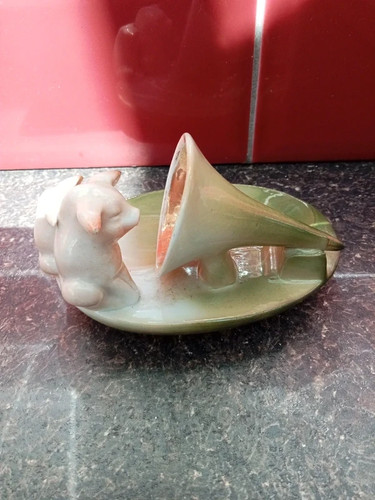 Antique german pig fairing - antique, two