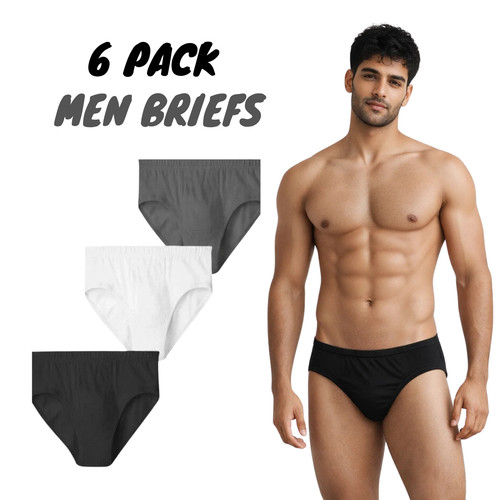 Pack mens briefs slips - 6,