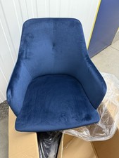 Sophia Blue Velvet Dining