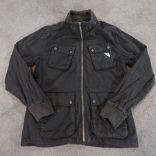 G-Star Jacket Mens Large Grey Artic Overshirt Non Quilted Military Denim Pocket