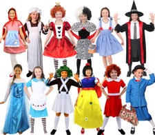 GIRLS BOOK CHARACTER COSTUMES