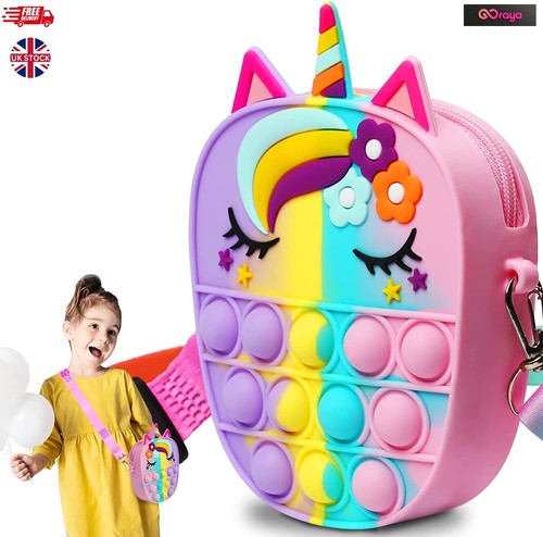 Unicorn pop bag girls - bag, and