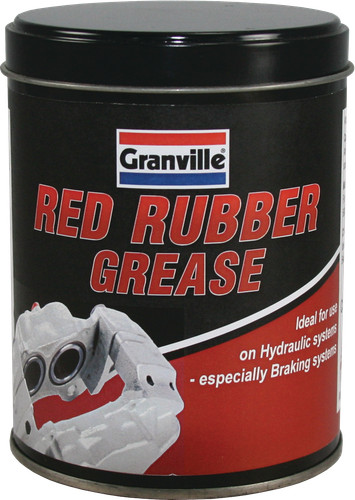 Granville red rubber grease - red,