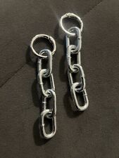 4 Chain Ear Weights For Stretched Ears, Chain Ear Weights 