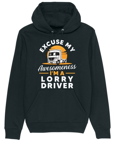 Lorry driver hoodie - lorry,
