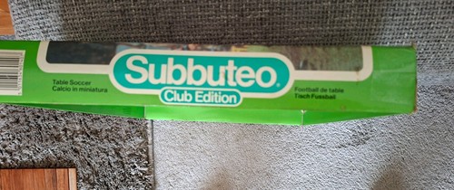 Subbuteo the football game - the,