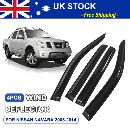 4pc tinted wind deflector - wind, for