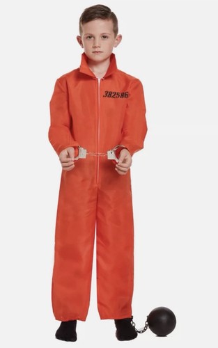 Boys orange prisoner - orange,