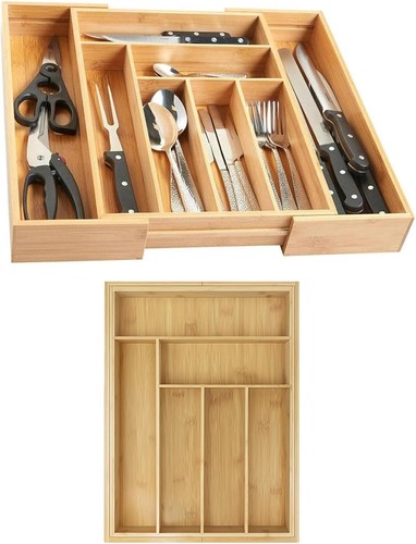 Wooden bamboo cutlery - wooden,