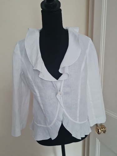 Pure linen single button - single,