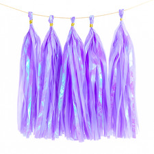 10pcs Tissue & Iridescent