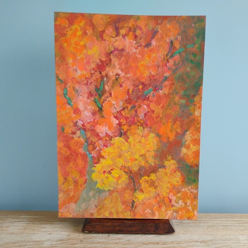 Original gouache painting - original, fk