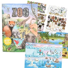 Create your Zoo sticker book