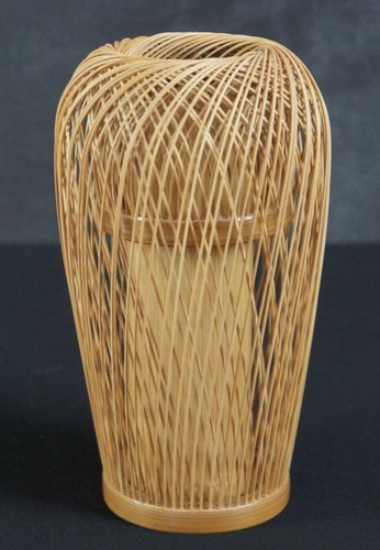 Japan ikebana bamboo vase 1980 - japan,