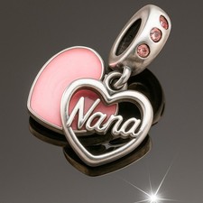 Nana I Love You Pink Crystal