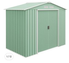 Metal Shed Door Slides 2-Pack Garden Garage Replacement