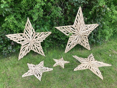 Rustic driftwood star - rustic,