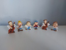 X6 Tetley Tea Figures Vintage