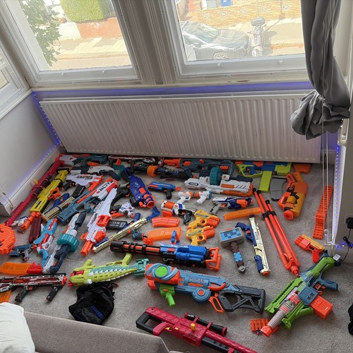 Nerf guns full rangetypes - 35,