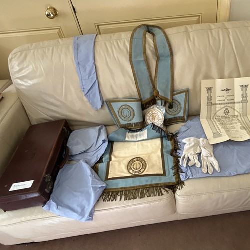Masonic regalia lot see - masonic,