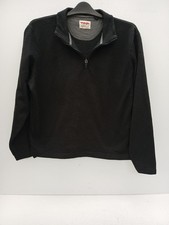 Wrangler Black 1/4 Zip Fleece