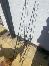 Carp Rods And Reel Bundle