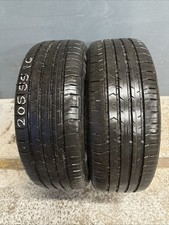 2x 205 55 16 91W Continental