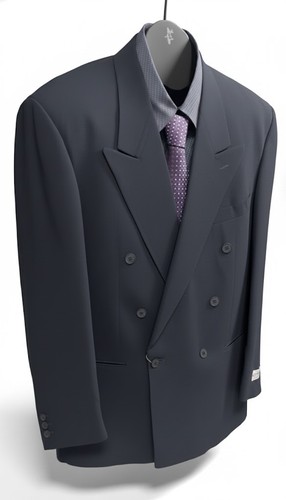 Men blazer double - men's, breasted