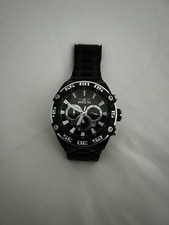 Invicta Men's Quartz 37645  New Wristwatch with Date and Black Strap