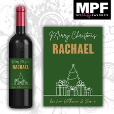Personalised CHRISTMAS Wine