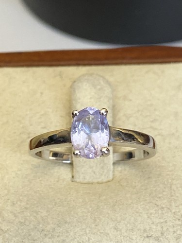Sterling silver oval cut - silver,