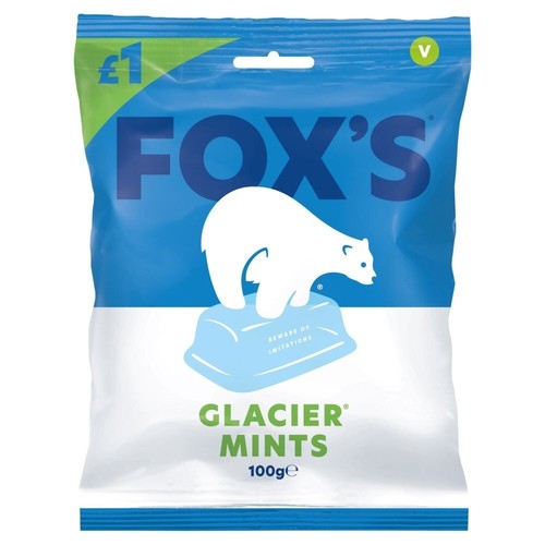Fox glacier mints - fox's, box