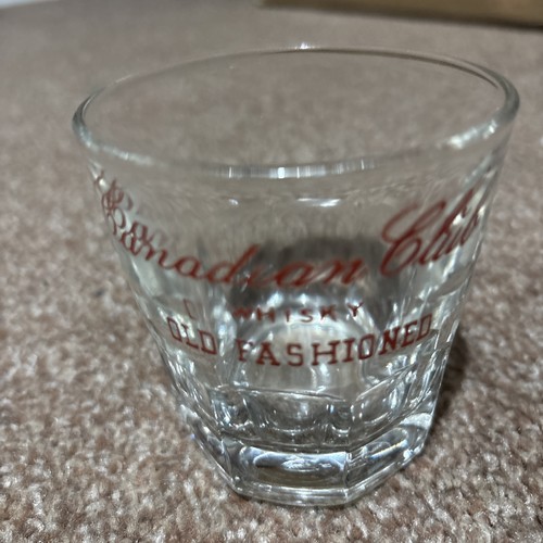 Canadian club whisky tumbler - whisky,