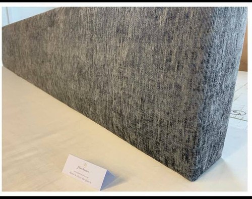 Dark grey chenille - dark, linen