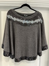Tsega Sequined Cape - Size