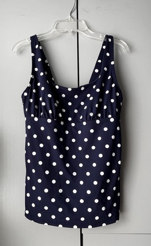 Lands end tankini top - tankini, size