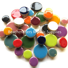 Round Ceramic Mosaic Tile