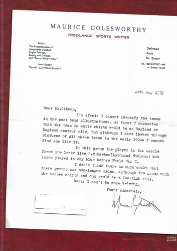1969 letter from maurice - 1969,