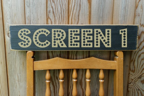 Screen cinema vintage style - screen,