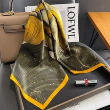 100% Pure Silk 27'' Scarf