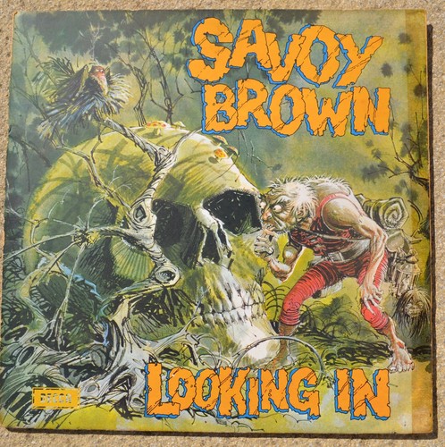 Savoy brown looking - looking, in
