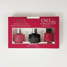 CND Exclusive Shades Shellac Luxe Vinylux 3 Piece Gift Set - Choose Your Shade
