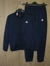 Adidas boys navy blue full - navy, zip