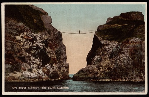 Rope bridge carrick rede - bridge, carrick-a-rede
