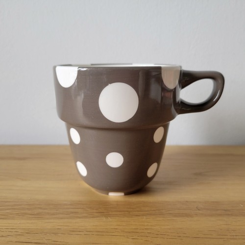 Stacking mug coffee brown - mug,
