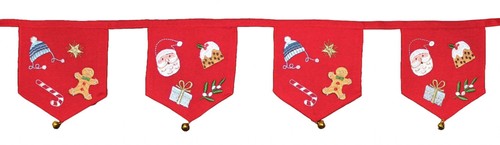 Santas grotto embroidered - santas,