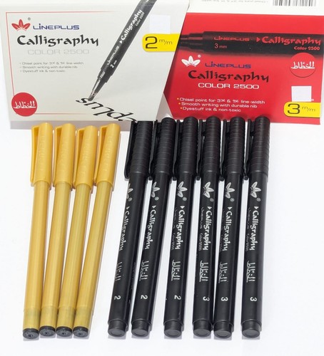 10pc black calligraphy pen - 10pc,